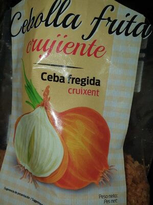 Cebolla frita- Ceba fregida