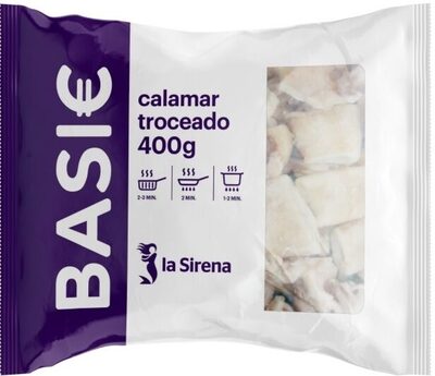 Calamar troceado