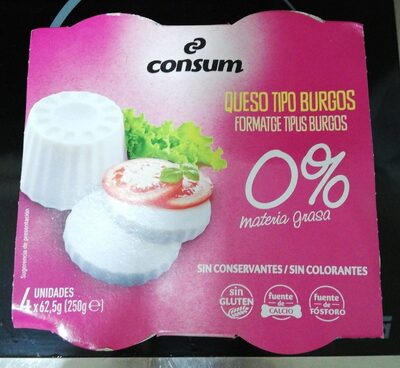 Queso tipo burgos 0%