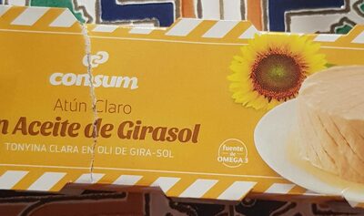 Atún claro en aceite de girasol