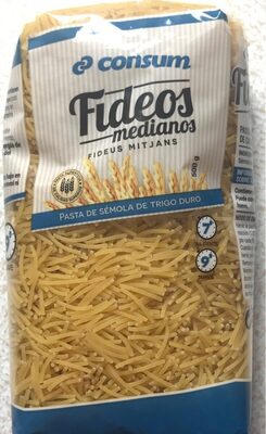 Fideos medianos