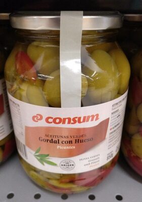 Aceitunas picantes Gordal