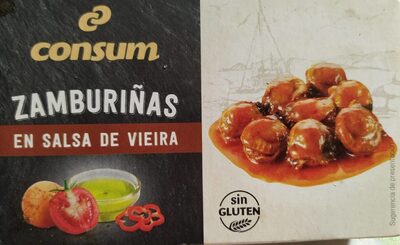 Zamburiñas en salsa vieira