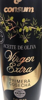 Aceite de oliva virgen extra primera cosecha