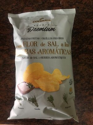 Patatas fritas con flor de sal a las hierbas aromáticas
