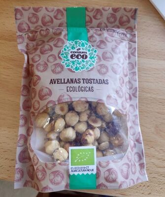 Avellanas tostadas ecológicas