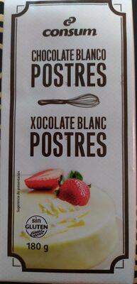 Chocolate Blanco Postres