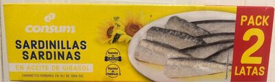 Sardinillas en aceite de girasol