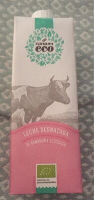 Leche desnatada eco