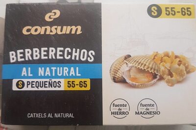 Berberechos al natural