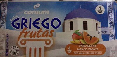 Griego frutas