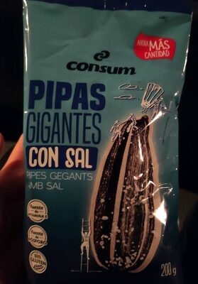Pipas Gigantes con Sal