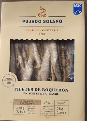 Filetes De Boquerón - En Aceite De Girasol