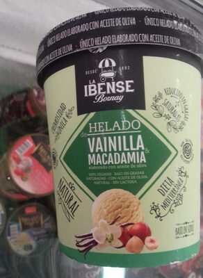 Helado vanilla macadamia