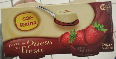 Tarta de queso con fresa