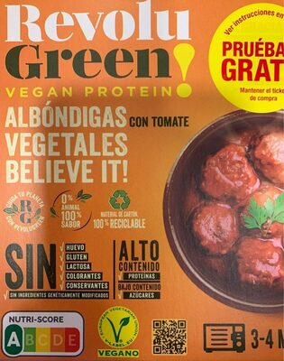 Albóndigas vegetales con tomate