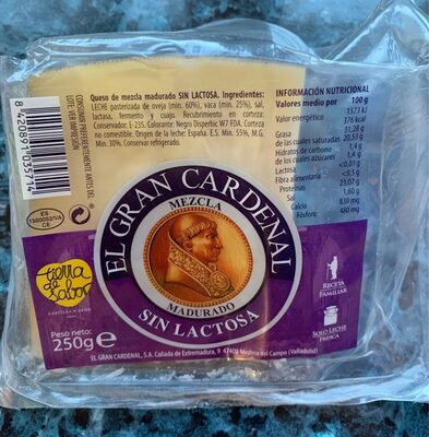 Queso Sin Lactosa