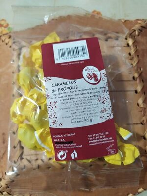 Caramelos de própolis