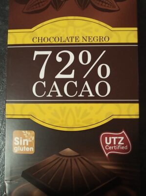 Chocolate negro 72%