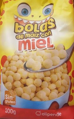 Bolas de maíz con miel