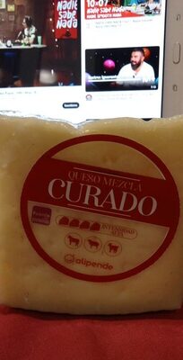 Queso mezcla curado