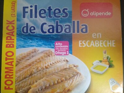 Filetes de caballa en escabeche