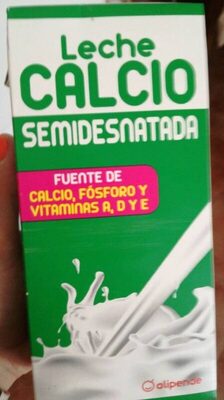 Leche semidesnatada