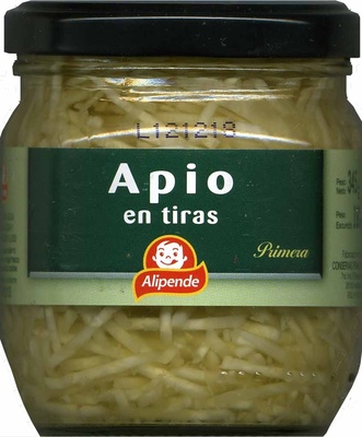Apio en tiras primera