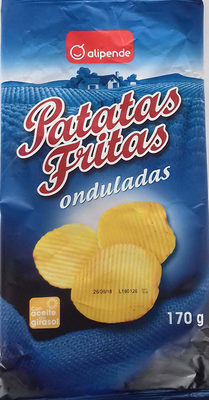 Patatas fritas onduladas
