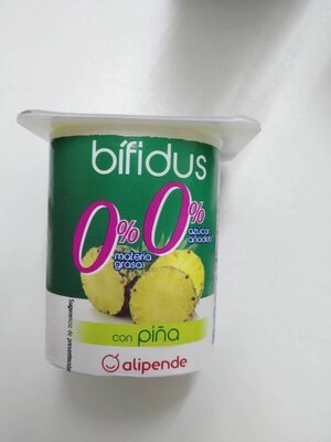 Yogurt bífidus 0% con pina
