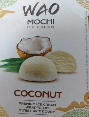 Mochi ice cream coconut