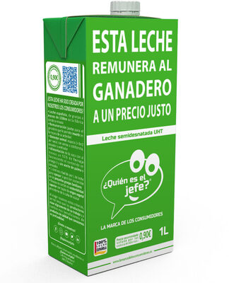 Leche semidesnatada UHT