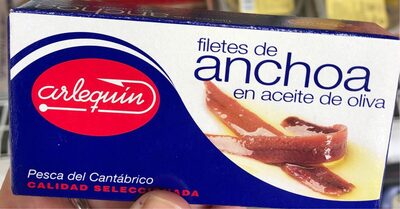 Filetes de anchoa en aceite de oliva