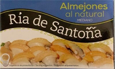 Almejones al natural