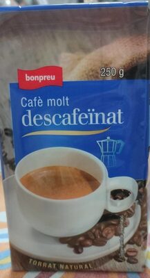 Cafè molt descafeïnat