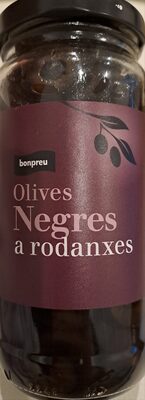 Aceitunas Negras, a Rodajas