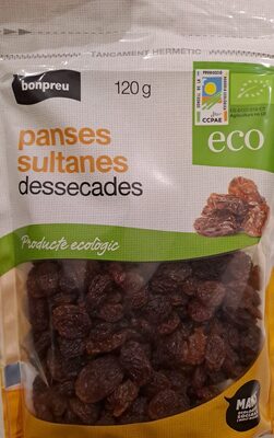 Pasas Sultanas, Ecológicas