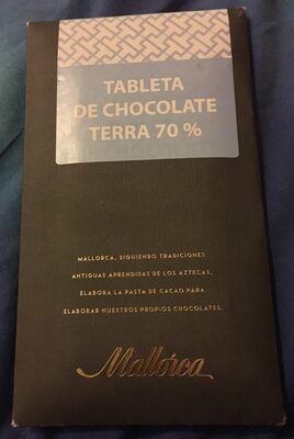 Tableta de chocolate terra 70%