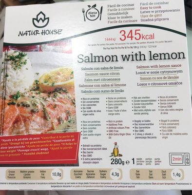 Saumon sauce citron