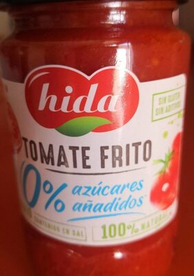 Tomate frito 0% azúcares añadidos
