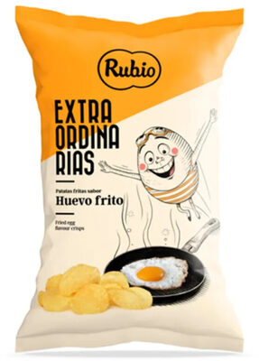 Chips mit Spiegelei Aroma
