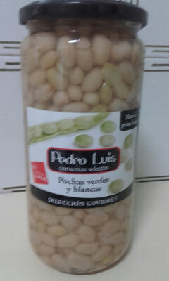 Pochas verdes y blancas