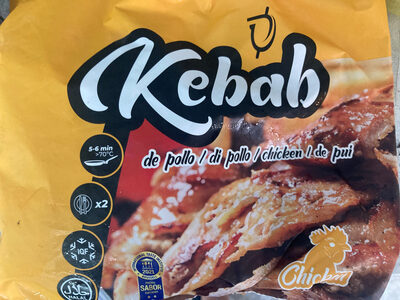 Kebab de pollo