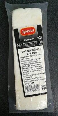Tocino ibérico salado