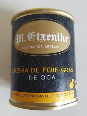 Crema de foie-gras de oca