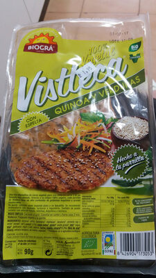 Vistecca quinoa y verduras