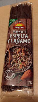 Spaghetti espelta y cañamo