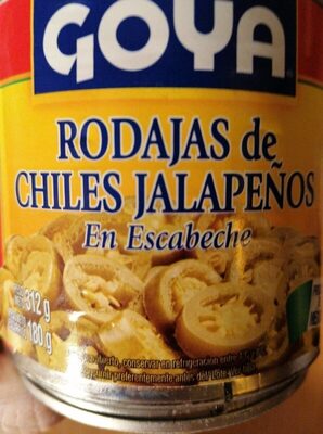 Rodajas de Chiles Jalapeños