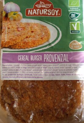 Cereal burger provenzal