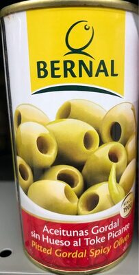 Aceitunas gordal sin hueso al toke picante